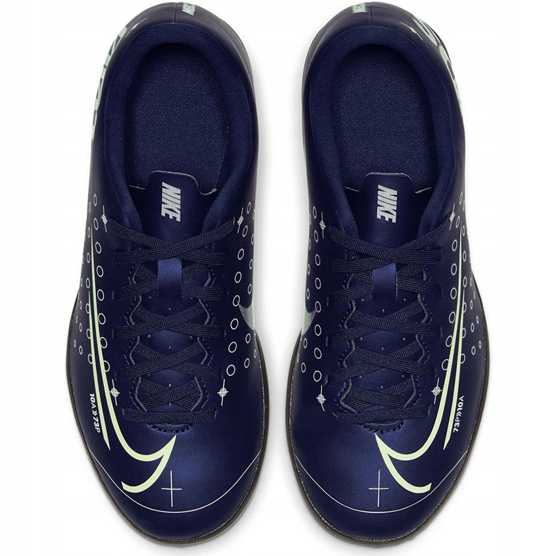 Nike Mercurial Vapor 13 Club Mds Tf Junior CJ1179 401 fotbollsskor mångfärgad marinblå 1