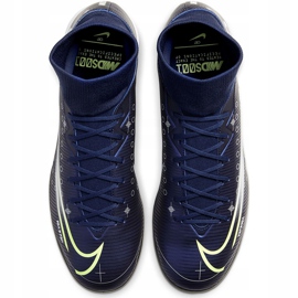 Nike Mercurial Superfly 7 Academy Mds Ic BQ5430 401 fotbollsskor marinblå marinblå 1