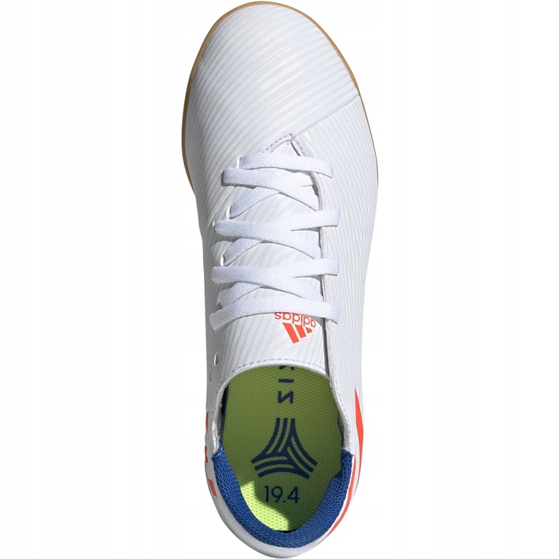 Adidas Nemeziz Messi 19.4 In Jr vita fotbollsskor F99928 mångfärgad 1