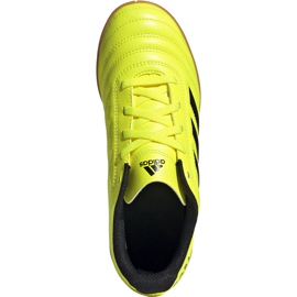 Adidas Copa 19.4 In Junior fotbollsskor gula F35451 1