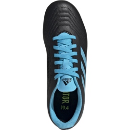 Adidas Predator 19.4 FxG Junior fotbollsskor svart och blå G25823 1