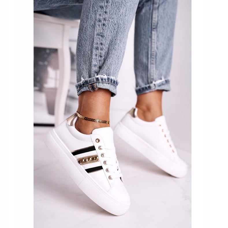 FB1 Kvinnors sportskor Vit Rylee 1