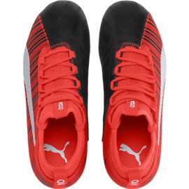 Fotbollsskor Puma One 5.3 Fg Ag Junior röd svart 105657 01 mångfärgad 1