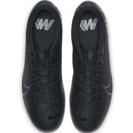 Nike Mercurial Vapor 13 Academy Tf AT7996 001 fotbollsskor svart svart 1
