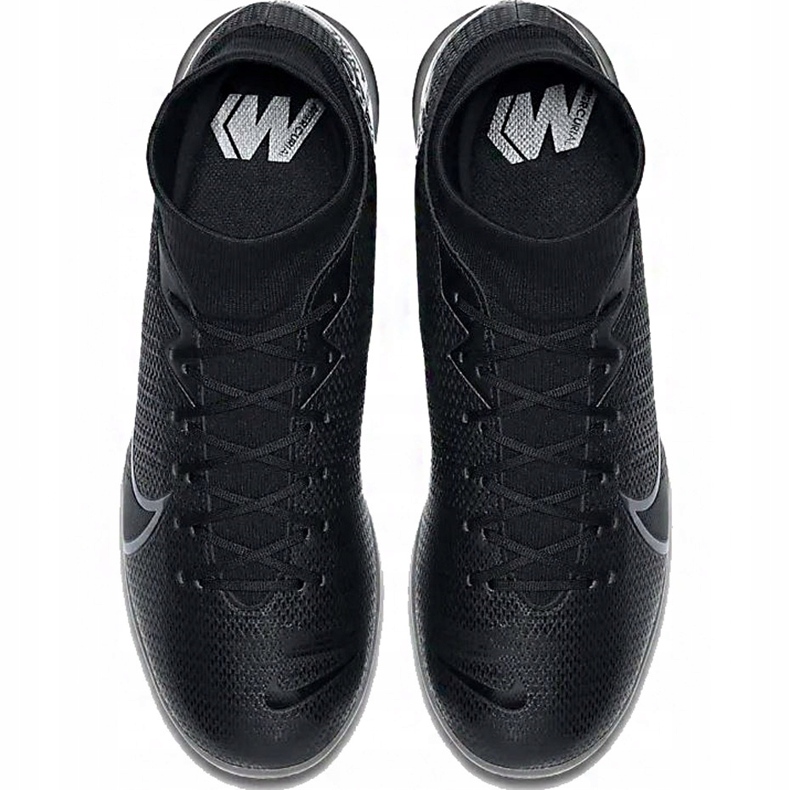 Nike Mercurial Superfly 7 Academy Ic AT7975 001 fotbollsskor svart svart 1