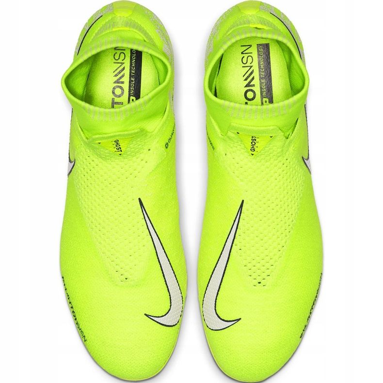 Nike Phantom Vsn Elite Df Fg AO3262 717 fotbollsskor gul gul 1
