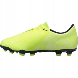 Nike Phantom Venom Club Fg Junior AO0396 717 fotbollsskor gul gul 1