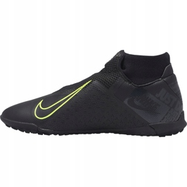 Nike Phantom Vsn Academy Df Tf AO3269 007 fotbollsskor svart svart 1