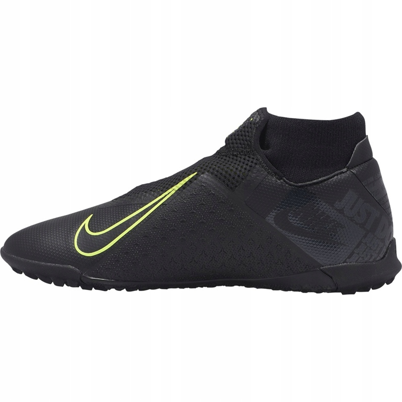 Nike Phantom Vsn Academy Df Tf AO3269 007 fotbollsskor svart svart 1
