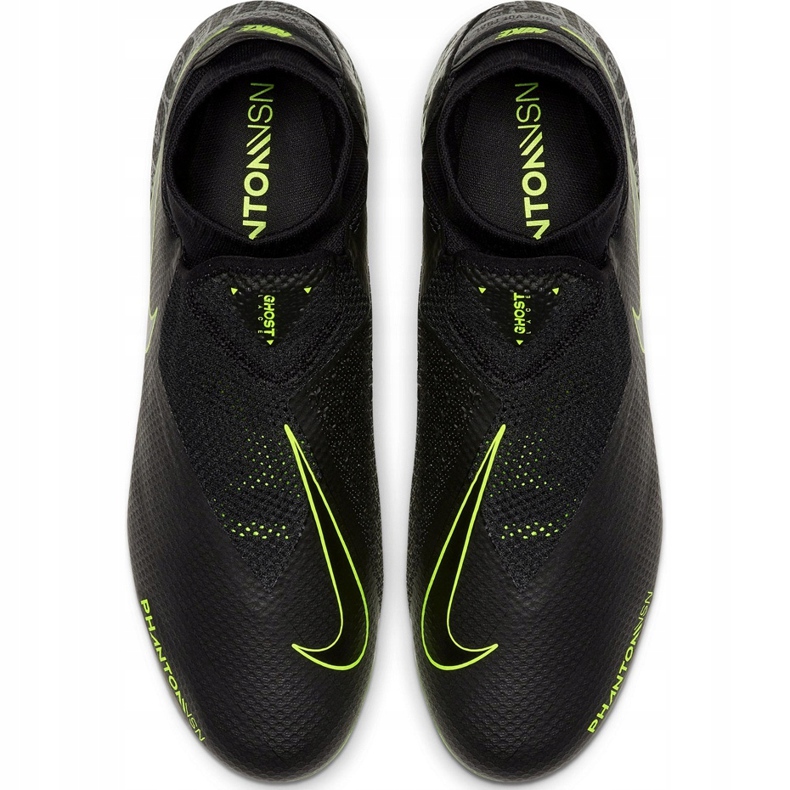 Nike Phantom Vsn Pro Df Fg AO3266 007 fotbollsskor svart svart 1