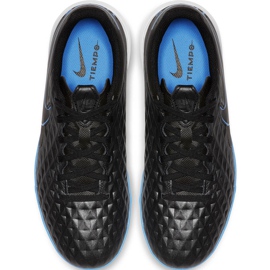 Nike Tiempo Legend 8 Academy Tf Junior AT5736 004 fotbollsskor svart svart 1