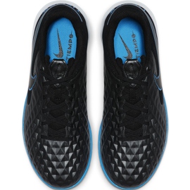 Nike Tiempo Legend 8 Academy Ic Junior AT5735 004 fotbollsskor svart svart 1
