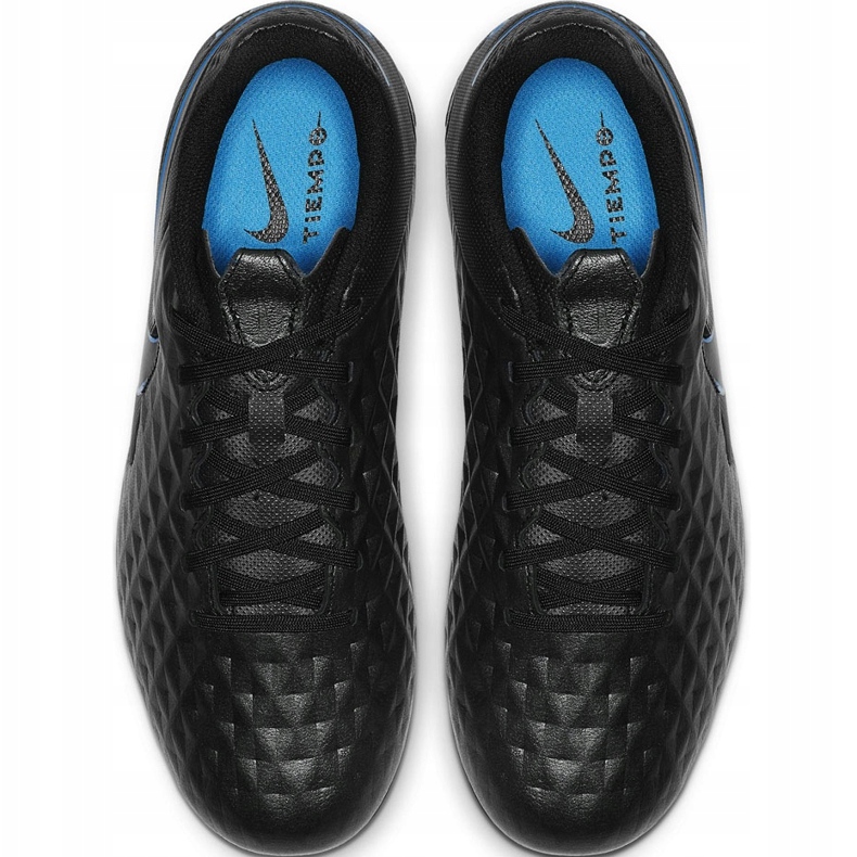 Nike Tiempo Legend 8 Academy FG / MG Junior AT5732 004 fotbollsskor svart svart 1