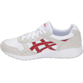 Asics Lyte Trainer vita och röda 1201A006 101 herrskor 1