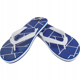 Herr 4F kobolt H4L19 KLM001 36S tofflor blå grå 1