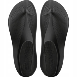 Crocs damsandaler Serena Flip W svart 205468060 1
