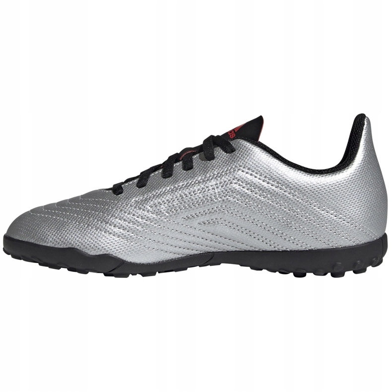 Fotbollsskor adidas Predator 19.4 Tf Jr silver G25825 mångfärgad 1