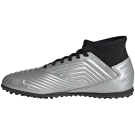 Fotbollsskor adidas Predator 19.3 Tf Jr silver G25802 mångfärgad 1