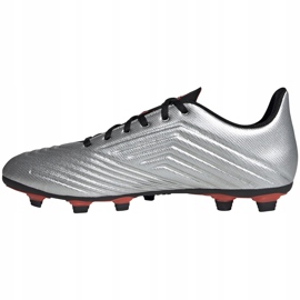 Fotbollsskor adidas Predator 19.4 FxG silver F35597 silver- 1