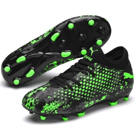 Puma Future 19.4 Fg Ag Jr 105554 03 fotbollsskor mångfärgad svart 1
