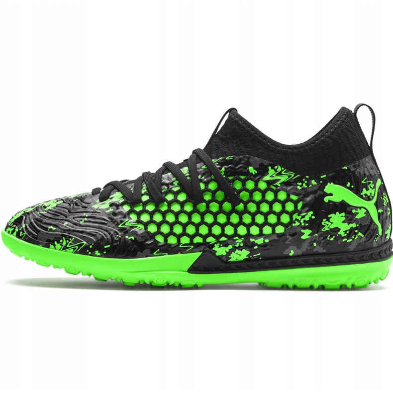 Puma Future 19.3 Netfit Tt 105542 03 fotbollsskor mångfärgad grön 1