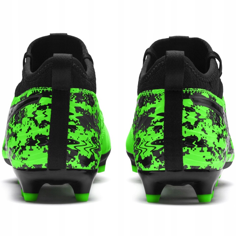 Puma One 19.3 Fg Ag 105486 04 fotbollsskor mångfärgad grön 1