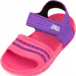 Aqua-speed Noli tofflor för barnpooler rosa-lila kol.39 purpur purpur 2
