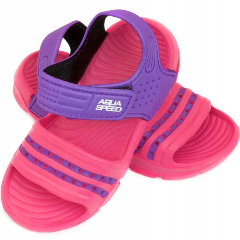 Aqua-speed Noli tofflor för barnpooler rosa-lila kol.39 purpur purpur 1