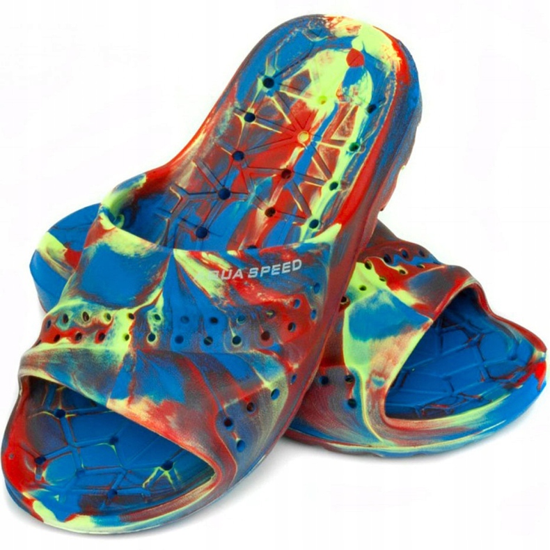 Aqua-Speed ​​Patmos tofflor för barn, kol 31 mångfärgad 1