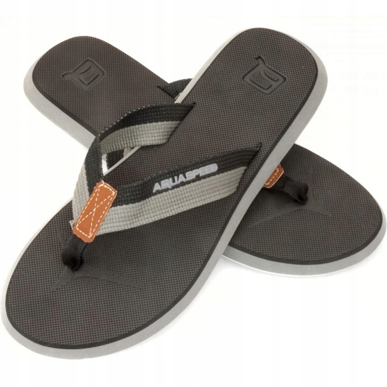 Herr tofflor tofflor Aqua-Speed ​​Lagos col 07 svart 1