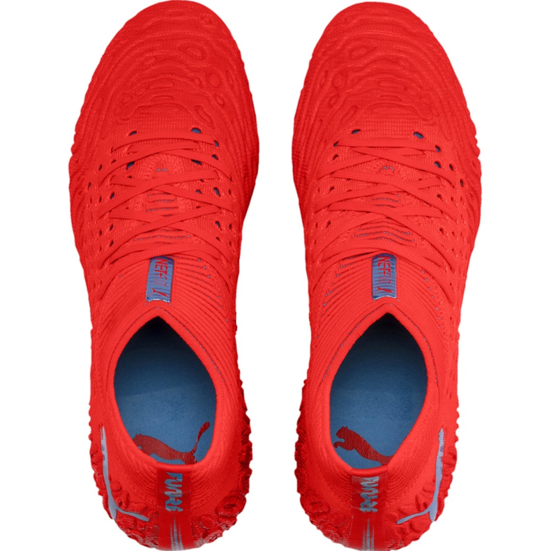 Puma Future 19.1 Netfit Mx Sg 105530 01 fotbollsskor röd 2