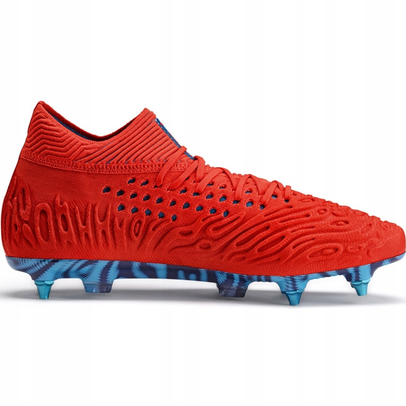 Puma Future 19.1 Netfit Mx Sg 105530 01 fotbollsskor röd 1