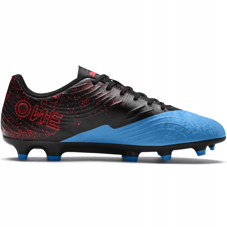 Puma One 19.4 Fg Ag 105492 01 fotbollsskor svart svart 1