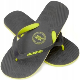 Tofflor för herrpooler Aqua-Speed ​​Palermo col.38 grå 1