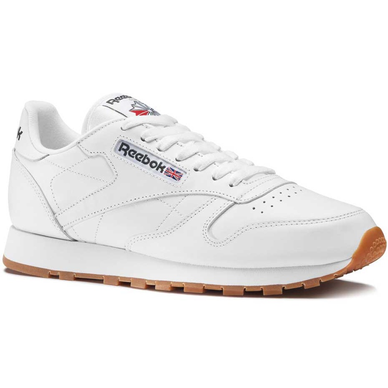 Herrskor Reebok Cl Lthr vit 49799 1