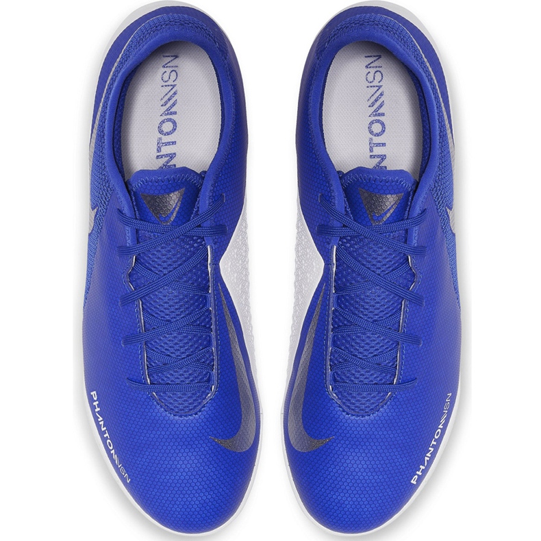 Nike Phantom Vsn Academy Tf AO3223 410 fotbollsskor mångfärgad blå 1