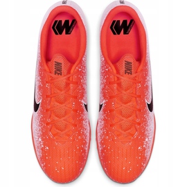 Nike Mercurial Vapor X 12 Academy Tf AH7384 801 fotbollsskor mångfärgad vit 1