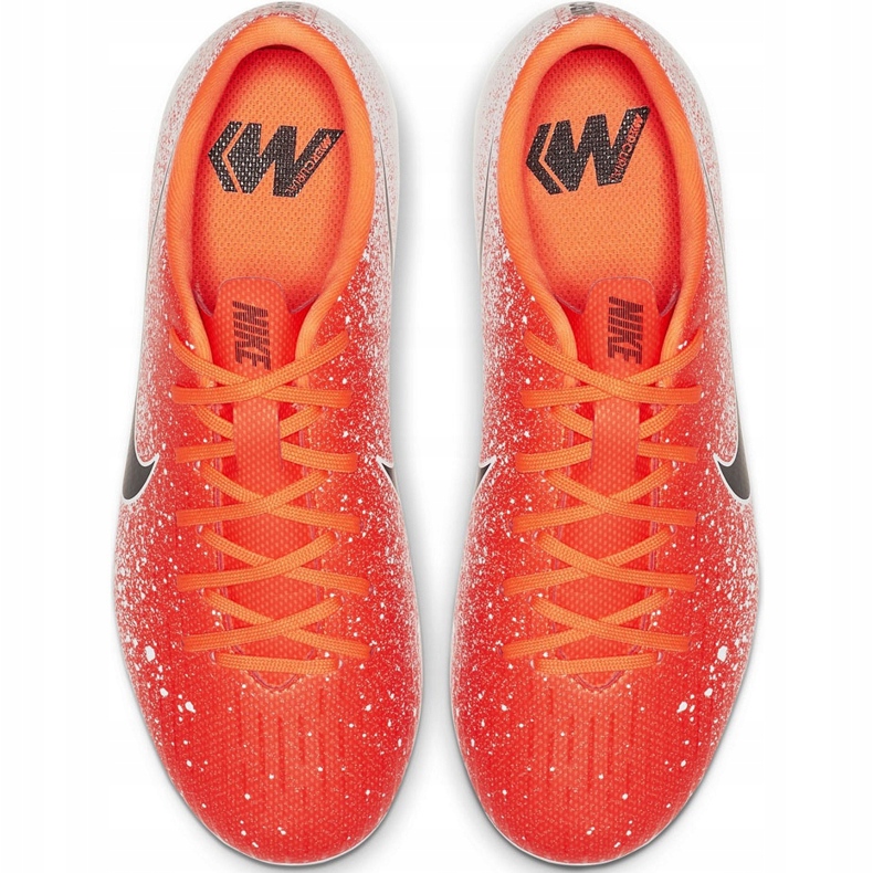 Nike Mercurial Vapor 12 Academy Mg Jr AH7347 801 fotbollsskor mångfärgad röd 1