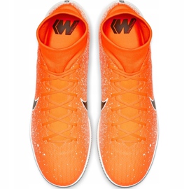 Nike Mercurial Superfly 6 Academy Ic AH7369 801 fotbollsskor mångfärgad orange 1