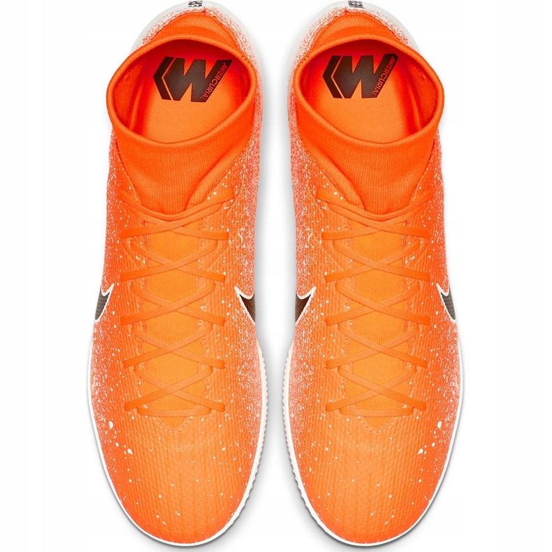 Nike Mercurial Superfly 6 Academy Ic AH7369 801 fotbollsskor mångfärgad orange 1