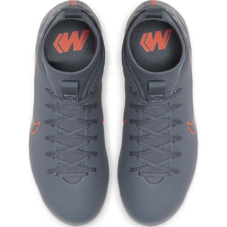 Nike Mercurial Superfly 6 Academy Mg Jr AH7337 408 fotbollsskor mångfärgad grå 1