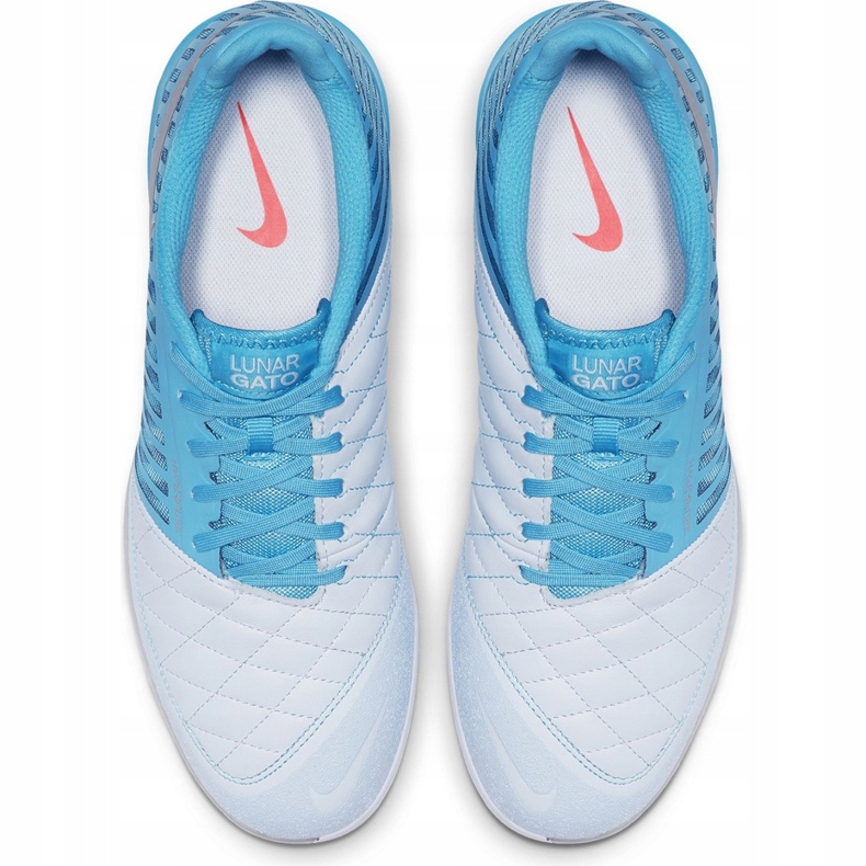Nike LunarGato Ii Ic 580456 404 fotbollsskor mångfärgad blå 1