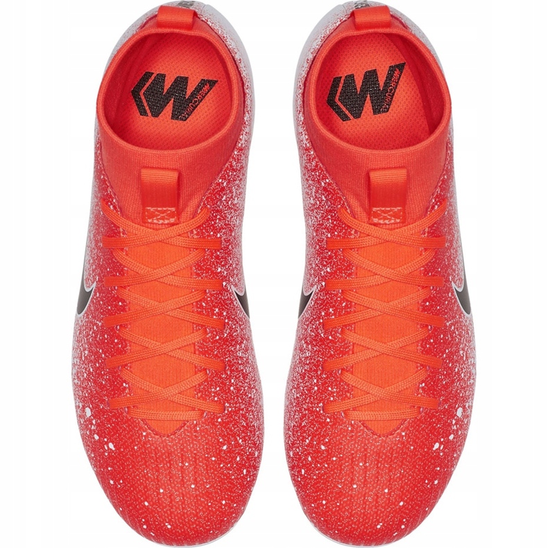 Nike Mercurial Superfly 6 Academy Mg Jr AH7337 801 fotbollsskor mångfärgad röd 1