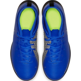 Nike Phantom Vsn Club Df Tf Jr AO3294 400 fotbollsskor mångfärgad blå 1