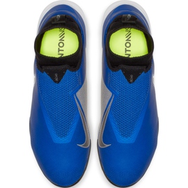 Nike React Phantom Vsn Pro Df Ic AO3276 400 fotbollsskor mångfärgad blå 1