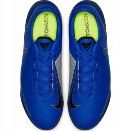 Nike Phantom Vsn Academy Tf AO3223 400 fotbollsskor blå blå 1