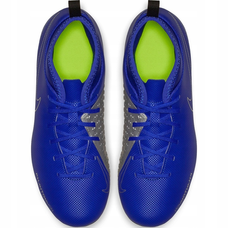 Nike Phantom Vsn Club Df Fg Mg Jr AO3288 400 fotbollsskor mångfärgad blå 1