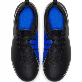 Nike Phantom Vsn Club Df Fg Mg Jr AO3288 004 fotbollsskor svart svart 1