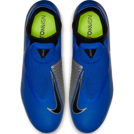 Nike Phantom Vsn Academy Df FG / MG AO3258 400 fotbollsskor mångfärgad blå 1
