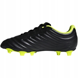 Adidas Copa 19.4 Fg Jr fotbollsskor svartgula D98088 mångfärgad 1